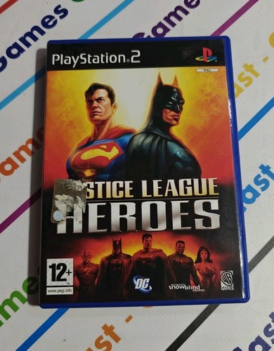 Ps2 justice league heroes - league,