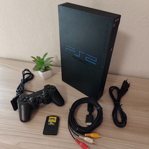 Console sony ps2 fat nera - console,