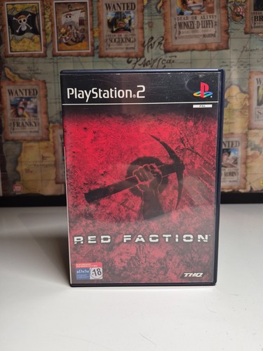 Red faction ps2 playstation - red,